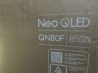 Samsung - 85” Class QN80F Series Neo QLED Mini LED 4K UHD SamsungVision AI Smart Tizen TV