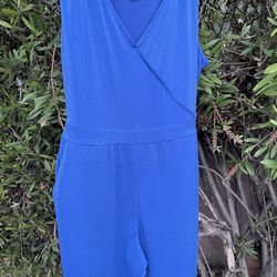 Blue Jumpsuit