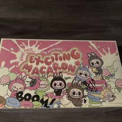 Pop Mart Labubu The Monsters Exciting Macaron Vinyl Face Full Case (6 Blind Box)