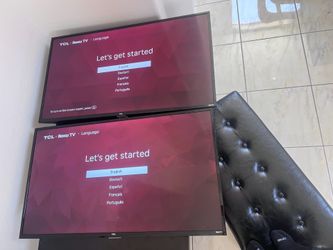 40 in TCL Roku Smart TV