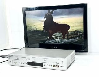 Samsung DVD/VHS DVD-V8500 Dual Player VCR Combo 4 Head Hi-Fi, Tested VCR Only