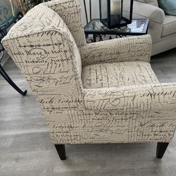 1 Bassett Designer Chair and Ottoman 