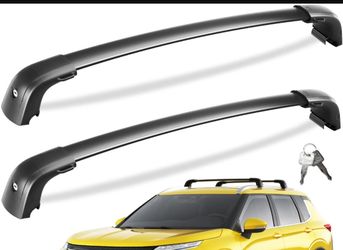Black Roof Rack Cross Bars with Keys