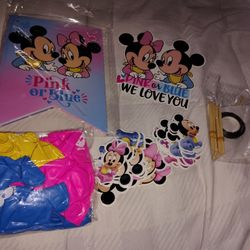 Minnie And Mickey Baby Party Supplies