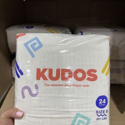 Brand New Kudos Diapers Size 5