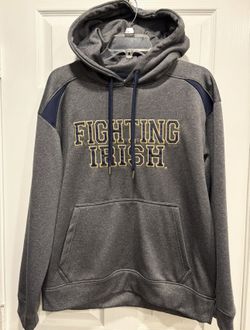 Fighting Irish College Sweatshirt Hoodie Size Small - clothes Spirit wear