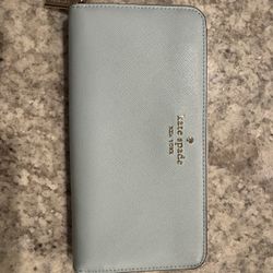 Kate Spade Madison Large Continental Wallet Blue Glow