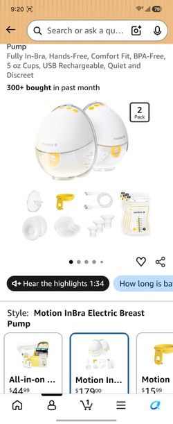 Medela in bra pump