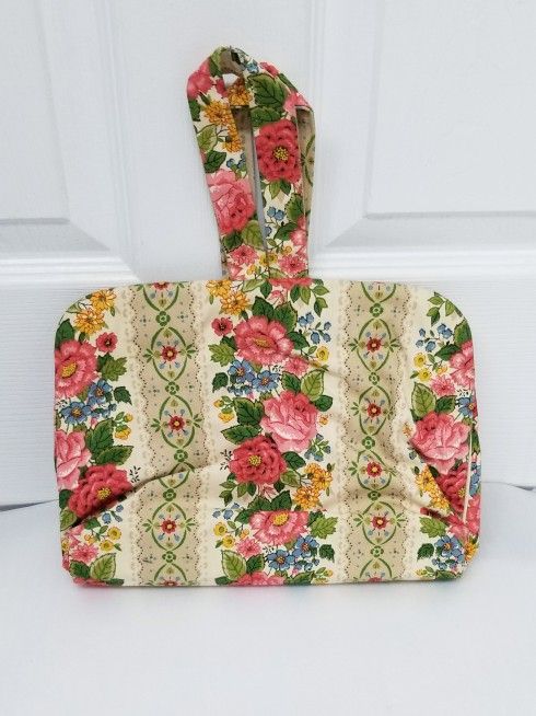 Floral Make Up Tote