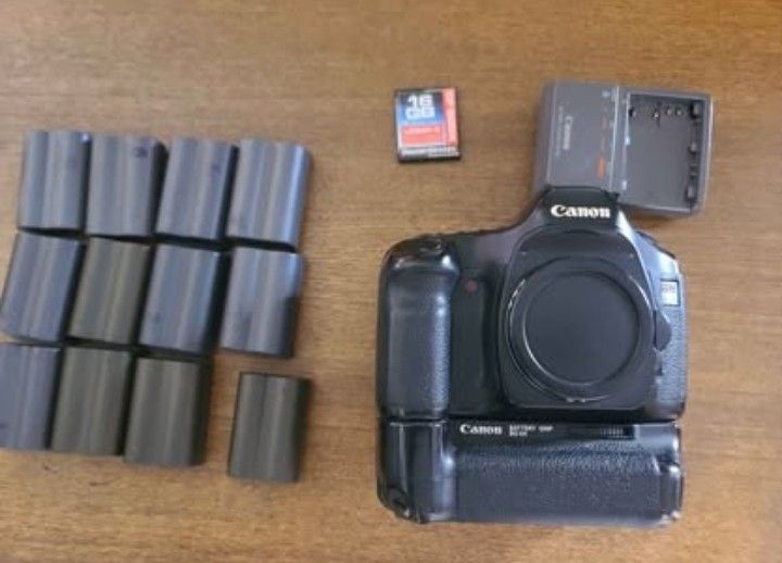 Canon 5d Mark I Body, Battery Grip Etc