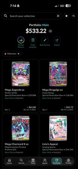Modern Pokémon Cards