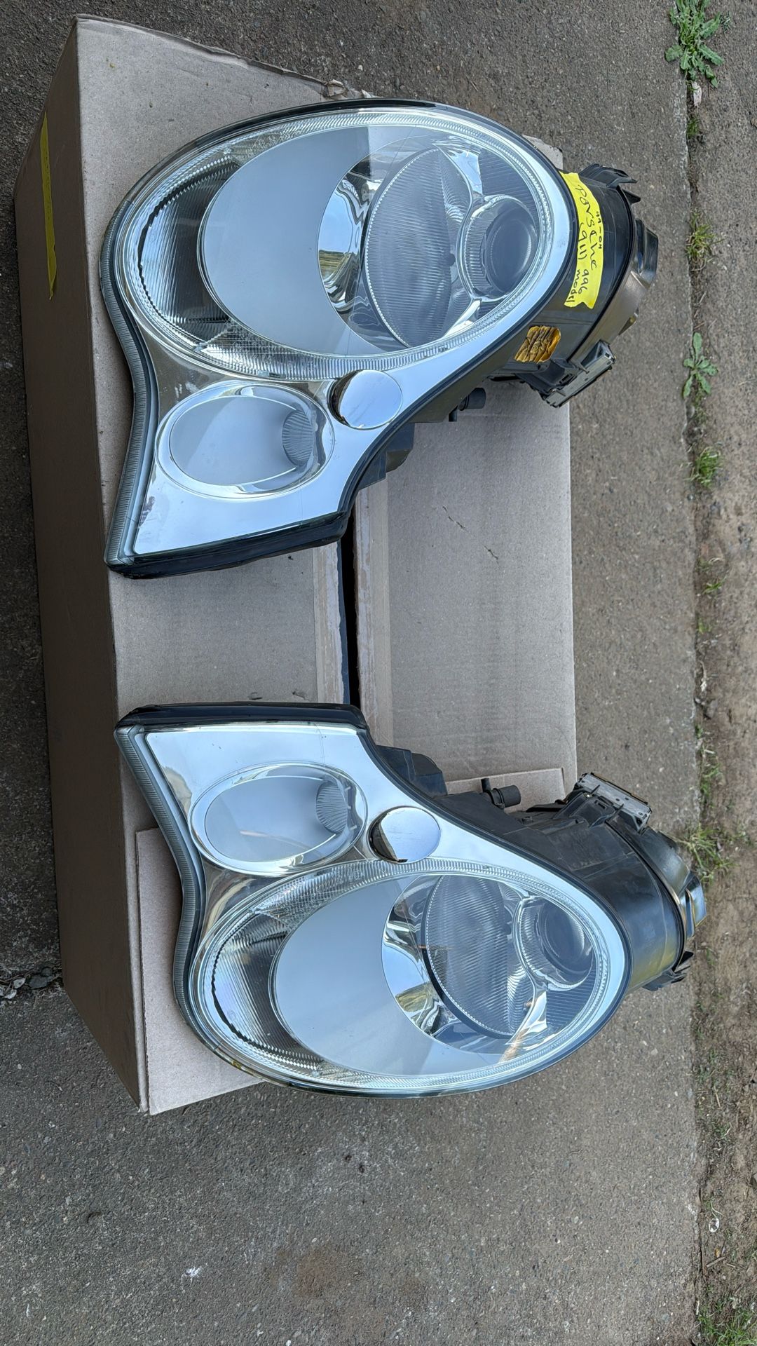 Porsche 911 996 Turbo oem HID xenon headlights obo