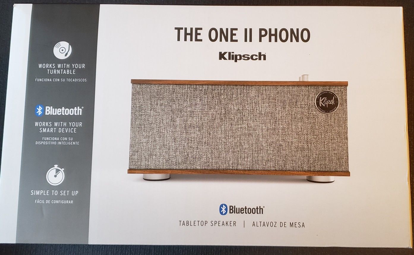 KLIPSCH The One II Bluetooth Speaker Phono System 