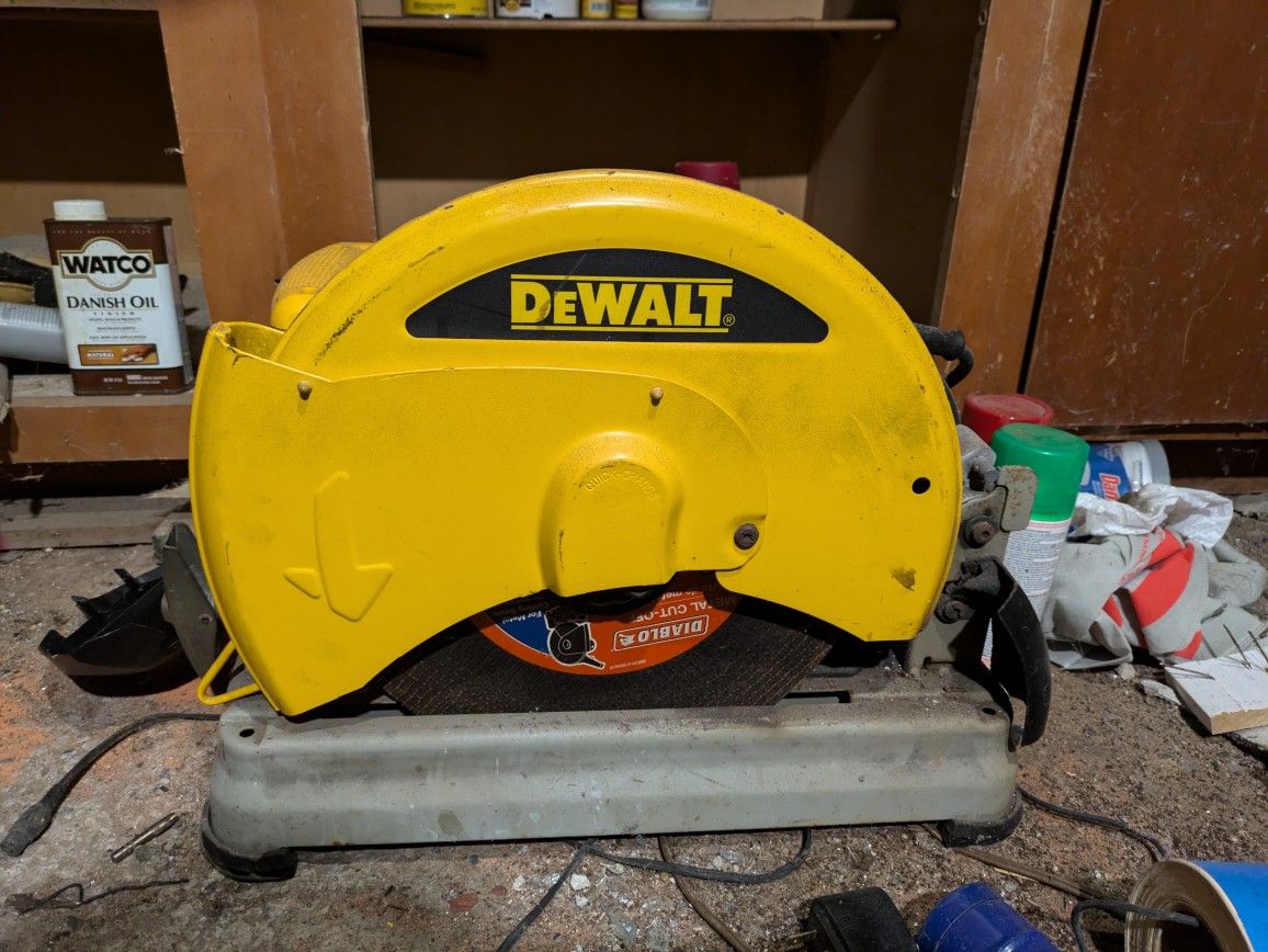 DeWalt Metal Cutting Chop Saw