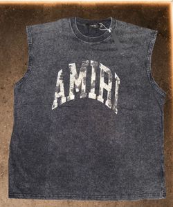 NEW AMIRI Distressed Graphic Sleeveless Tank Top XL w/ Tags