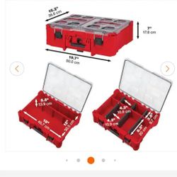Brand New Milwaukee Packout Deep Bin Organizer
