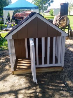 Custom made dog house