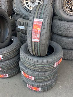 215/60/R16 marca SUPERMAX las 4 llantas nuevas instaladas y balanceadas