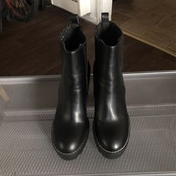 Botas Color Negro