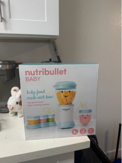 Nutribullet Baby Food Maker – Brand New, Sealed in Box