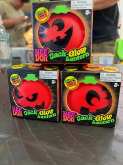 Nee Doh Jack-Glow Lantern Stress Ball Toy