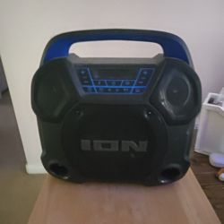 Ion Speaker With Bluetooth 