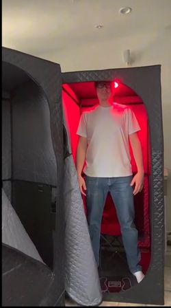 Dry redlight Sauna