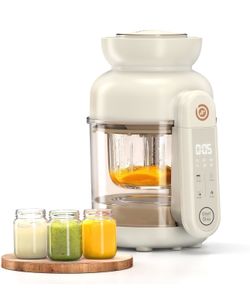 BabyNutri Auto Baby Food Maker, Baby Blender & Steamer and Puree Maker - New