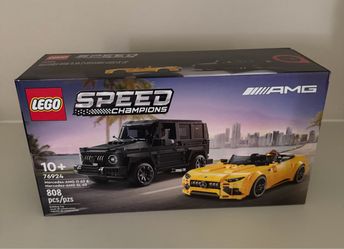 LEGO 76924 Speed Champions Mercedes-AMG G 63 & SL 63 Set