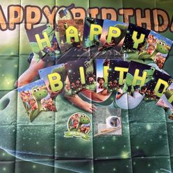 The Good Dinosaur Birthday Party Decoration Supplies. 