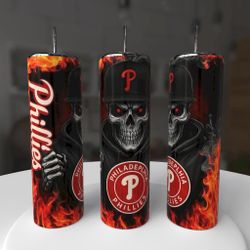 Philadelphia Phillies Baseball Tumbler