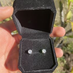 VVS1 Moissanite Stud Earrings