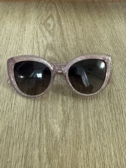 Kate Spade Pink Glitter Sunglasses