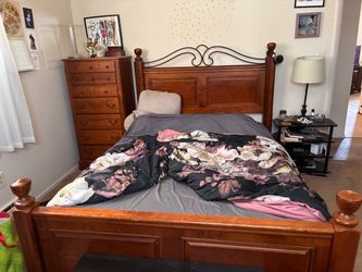 Free Queen Bed and Dresser