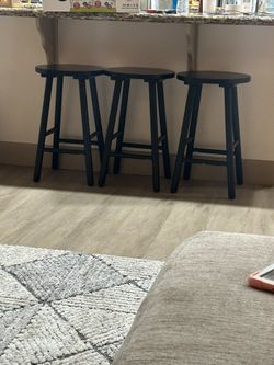 Hearth And Hand Stools (3) 