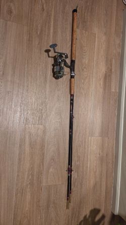 Vintage St. Croix 9ft Heavy Surf/Salmon Rod & Quantum Blue Runner Combo