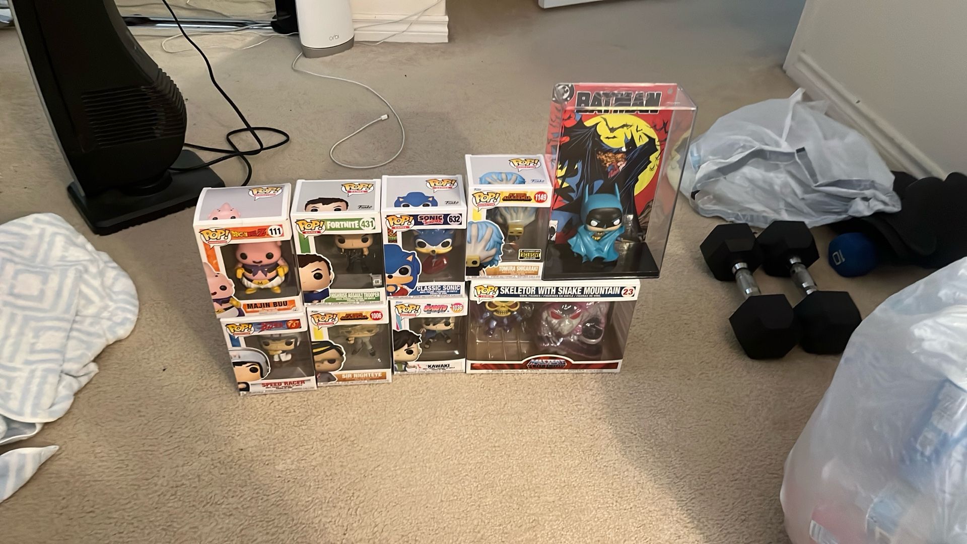 9 Funko Pop