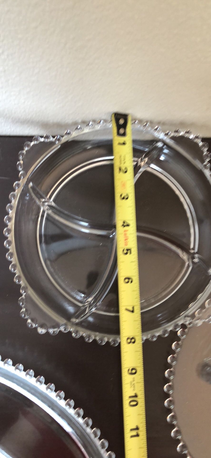 Clear Candlewick Serving Pieces