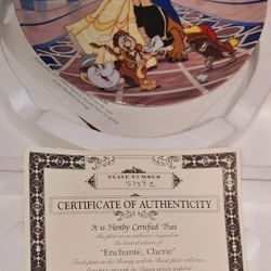 Disney Glass Collectible Plates (7)