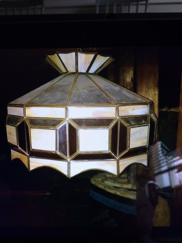 Stained glass lamp