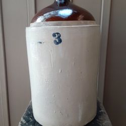 Three Gallon Antique Moonshine Jug 