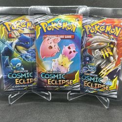 Cosmic Eclipse Booster Packs. 