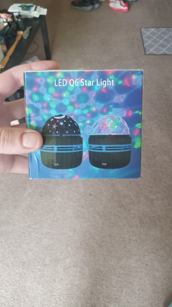 Star Light Projector And Color Changing LED Light Bulb Bundle