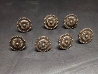 Elegant antique dresser drawer pulls