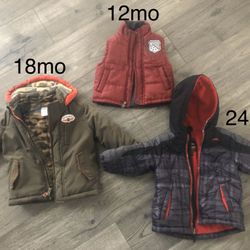 Toddler Boy Jackets (12-24mo)