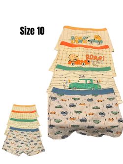 Boys Size 10 Boxer Briefs 4-Pack new ❤️❤️M18 V
