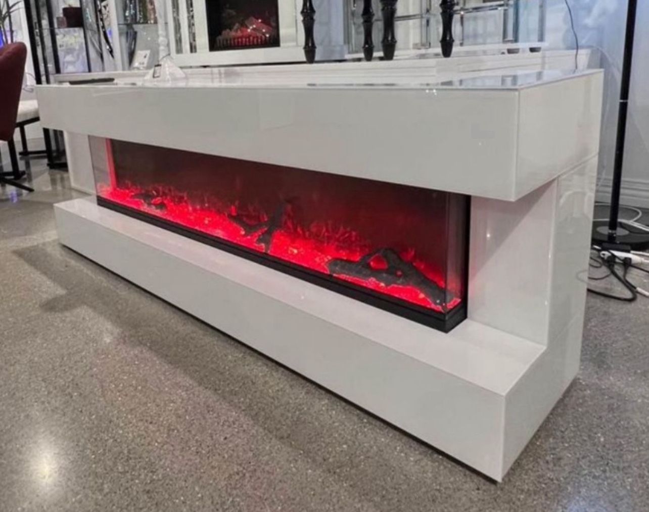 New Fireplace Tv Stand In Box 📦 Finance Available No Credit Needed