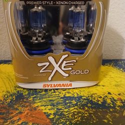Sylvania ZXE Gold Headlights