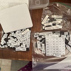 Fridge Magnets Words English And Spanish 