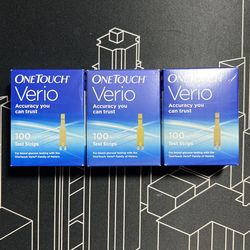 OneTouch Verio 100 Test Strips